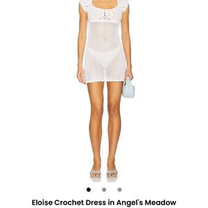 NWT Frankie’s Bikinis Crochet Dress